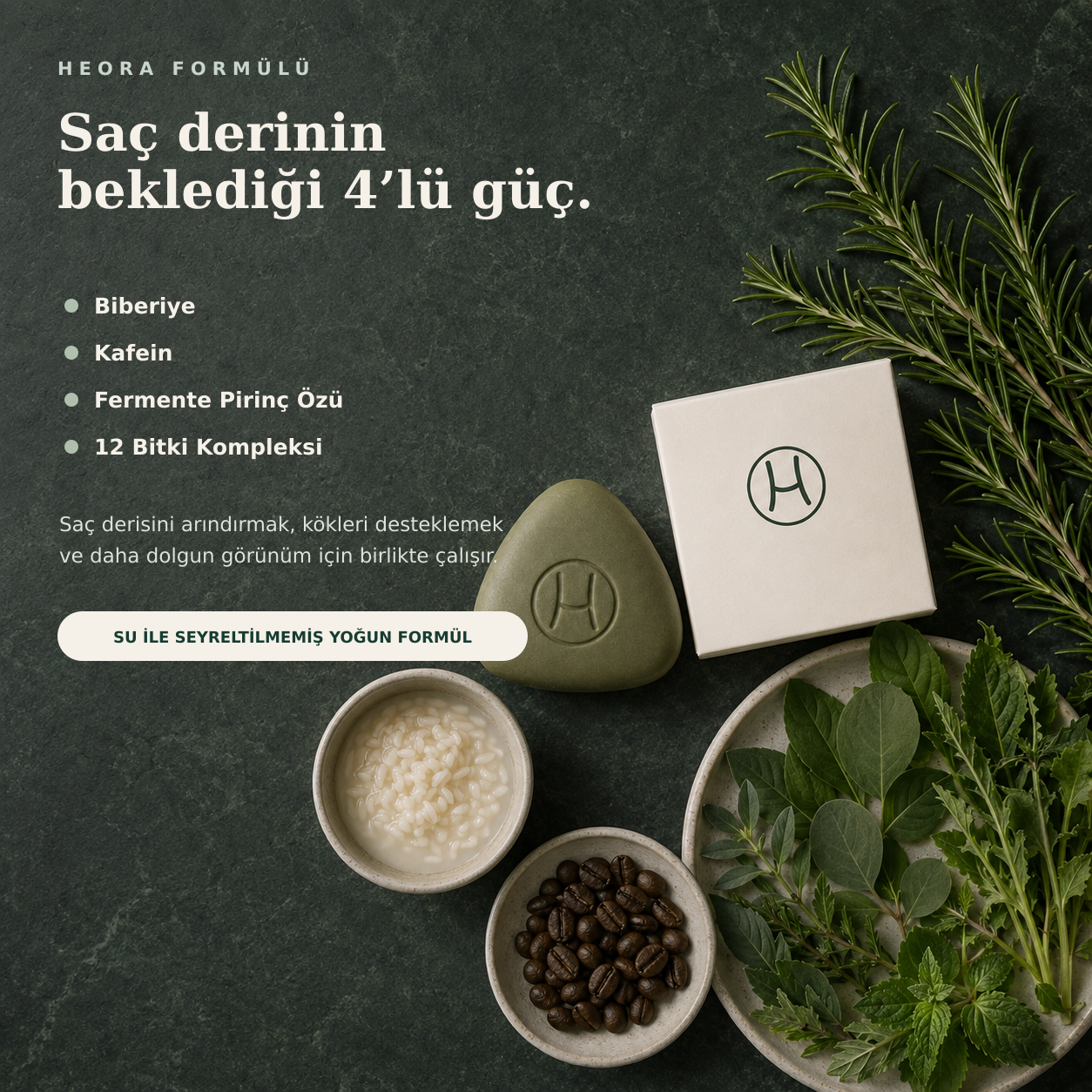 HEORA Kore formülü ve aktif içerikleri